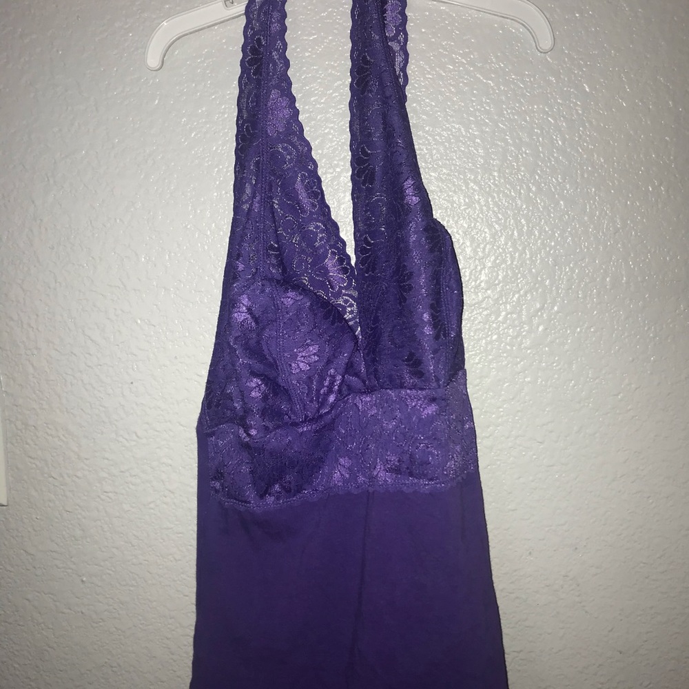 Lace halter  top